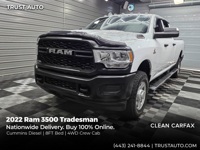 Used 2022 RAM 3500 Tradesman w/ Bed Utility Group AWD/4WD image 1