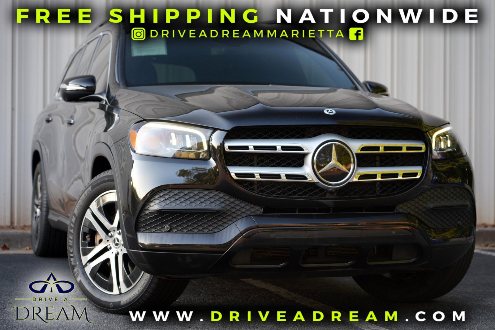 Used 2021 Mercedes-Benz GLS 450 4MATIC image 2
