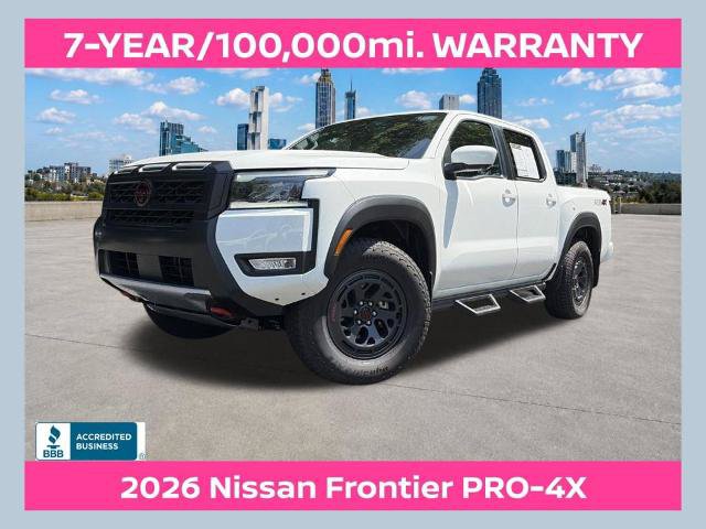 Certified 2026 Nissan Frontier PRO-4X w/ Pro Premium Package AWD/4WD 360° Tour