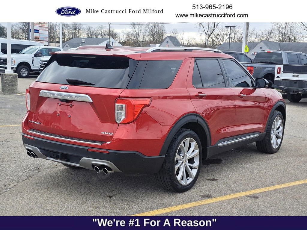 Certified 2022 Ford Explorer Platinum w/ Equipment Group 601A AWD/4WD image 5