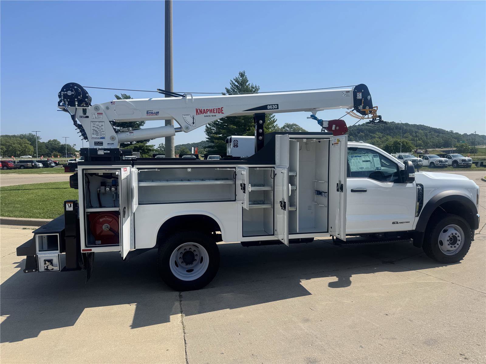 New 2024 Ford F600 4x4 Regular Cab Super Duty w/ XL Chrome Package image 2