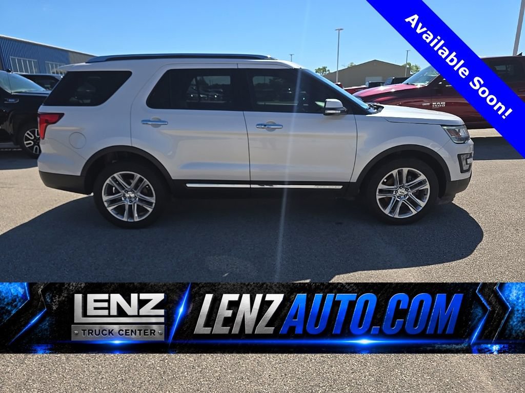 Used 2016 Ford Explorer Limited w/ Class II Trailer Tow Package