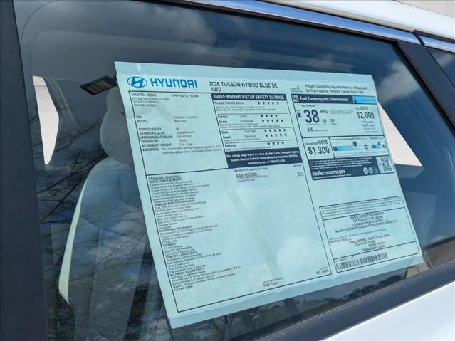 New 2026 Hyundai Tucson Blue SE image 24