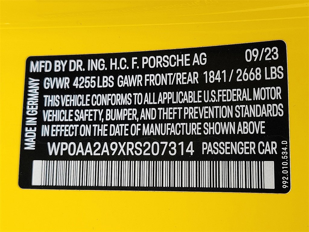 Certified 2024 Porsche 911 Carrera T image 35