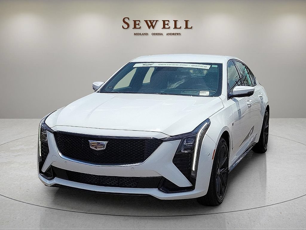 Certified 2025 Cadillac CT5 Sport w/ Technology Package AWD/4WD image 1