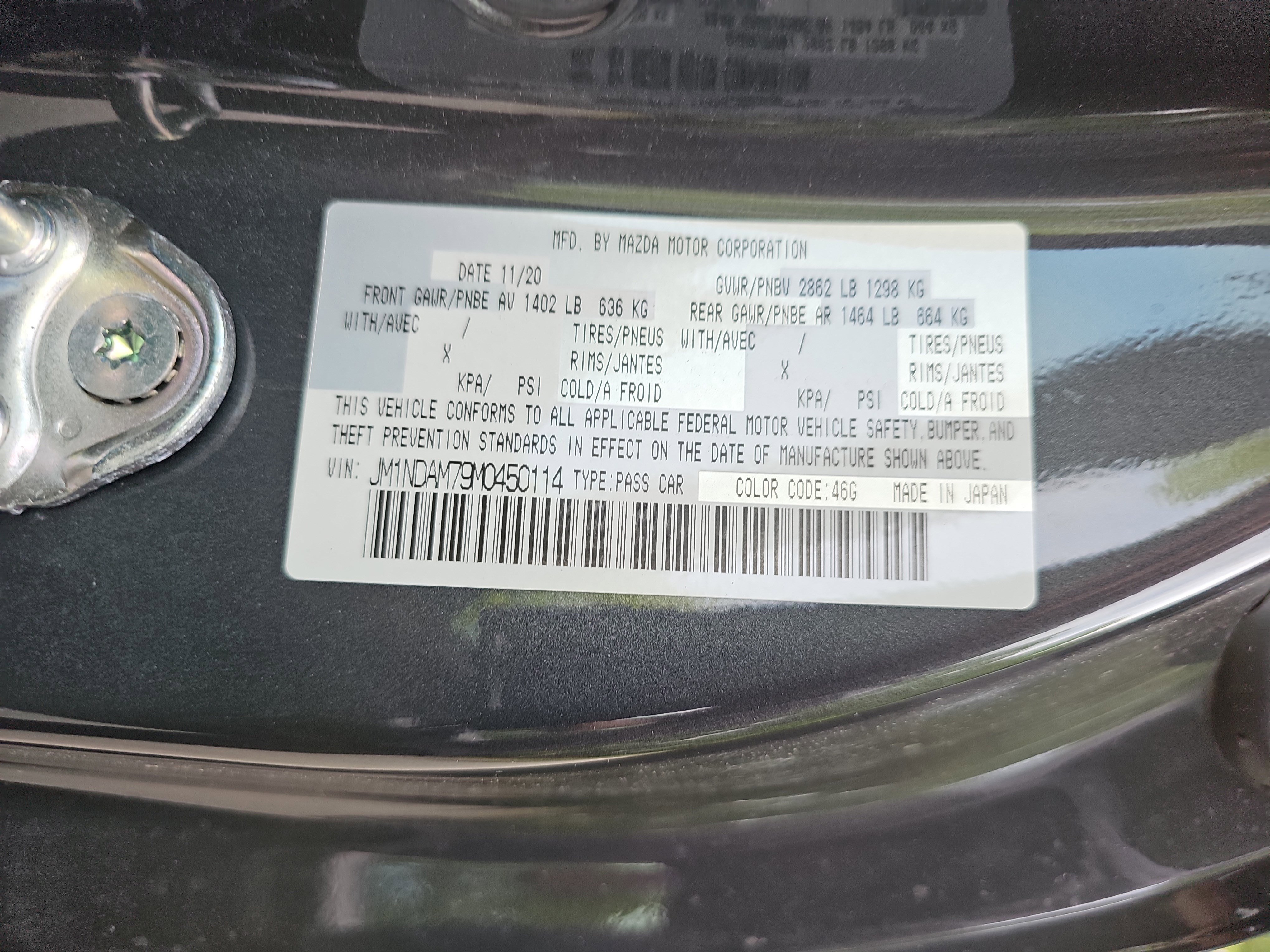 Used 2021 MAZDA MX-5 Miata RF Grand Touring RWD image 36