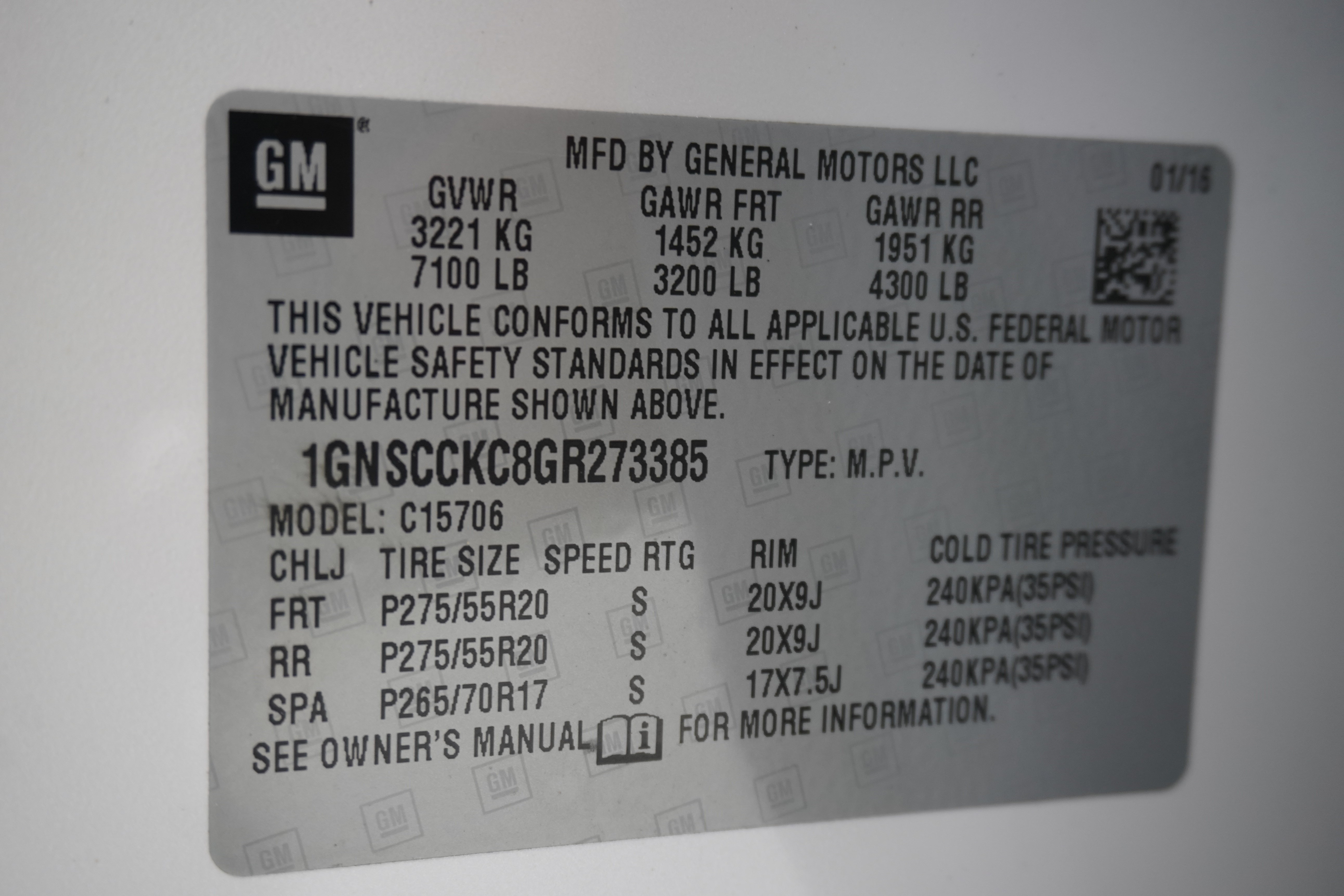 Used 2016 Chevrolet Tahoe LTZ RWD image 35
