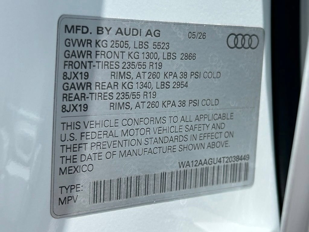 New 2026 Audi Q5 Premium Plus AWD/4WD image 59