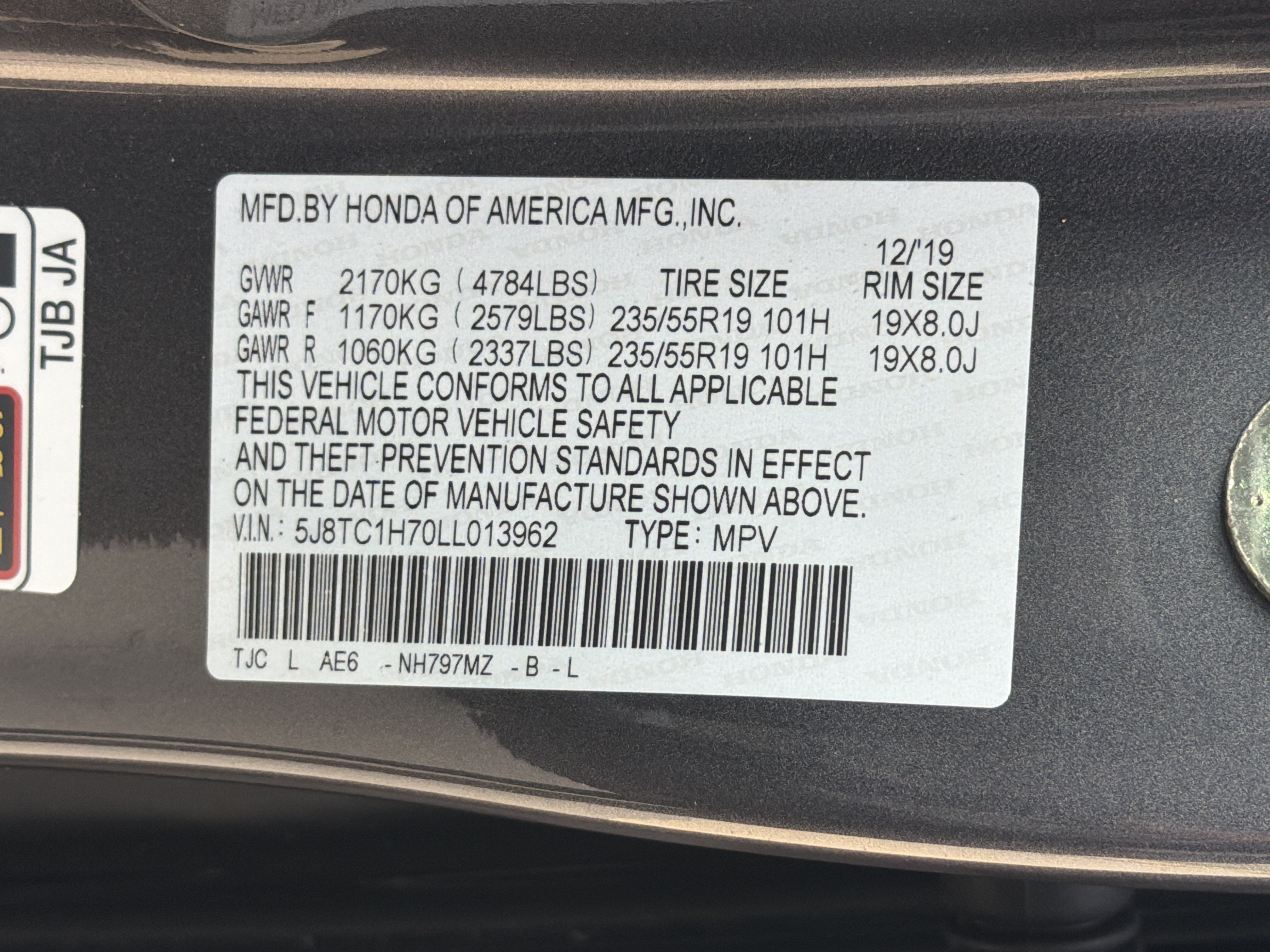 Certified 2020 Acura RDX FWD w/ Advance Package image 35