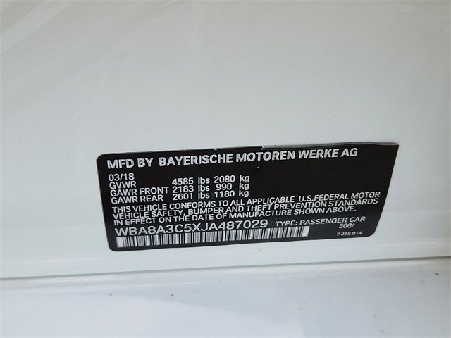 Used 2018 BMW 320i xDrive Sedan image 15