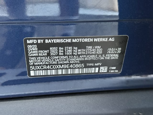 Used 2021 BMW X5 sDrive40i w/ Premium Package RWD image 36