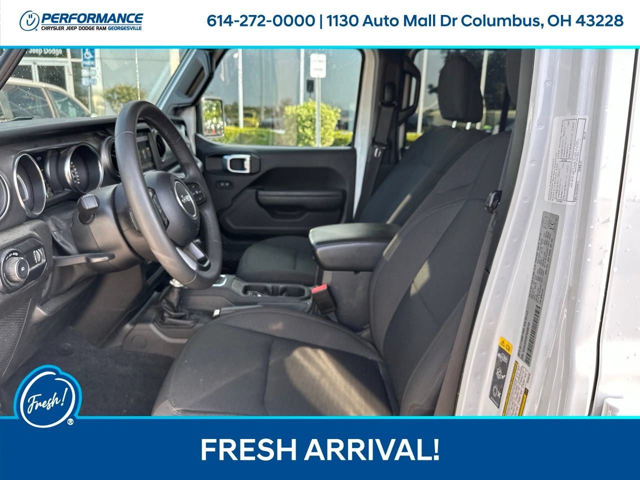 Used 2023 Jeep Wrangler Unlimited Sport w/ Uconnect 4C Nav & Sound Group AWD/4WD image 12