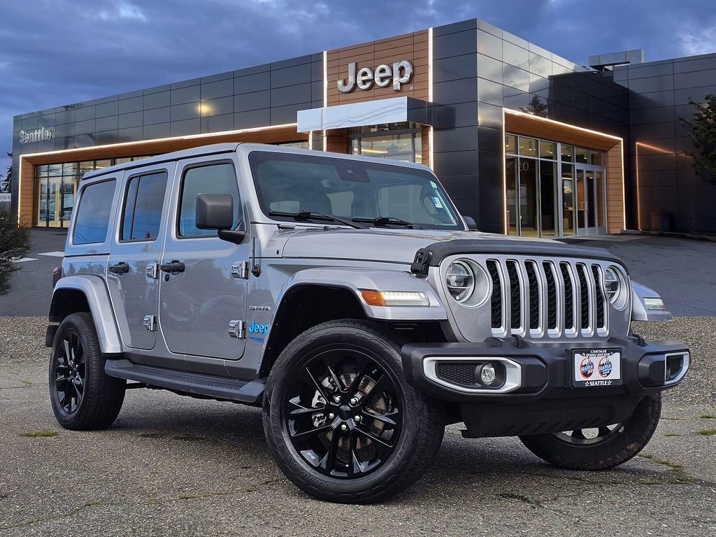 Used 2021 Jeep Wrangler Unlimited Sahara w/ Cold Weather Group image 1