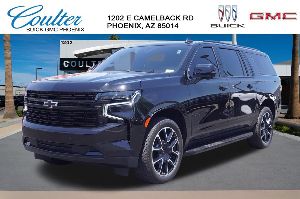 Certified 2023 Chevrolet Suburban RST w/ Sport Performance Package AWD/4WD image 1