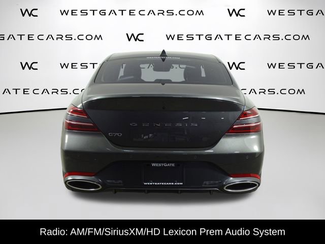 Used 2024 Genesis G70 2.5T w/ Sport Prestige Package image 7