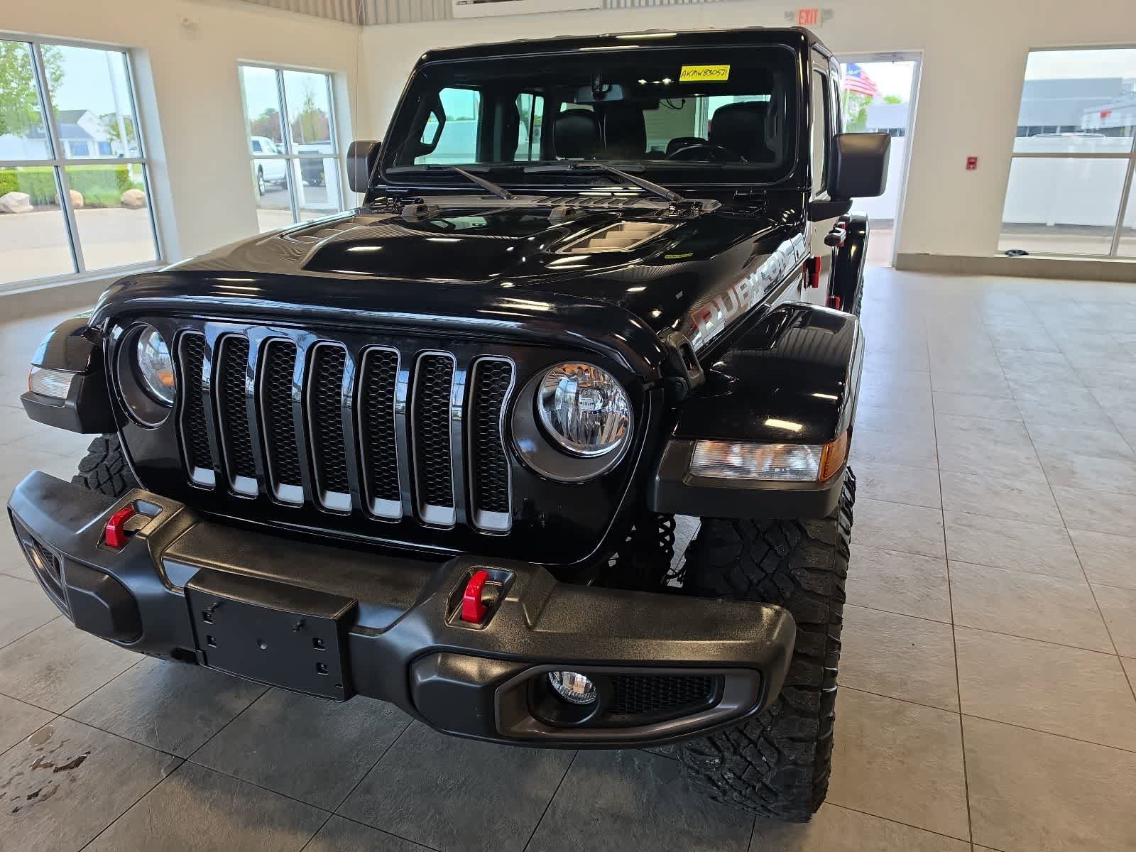 Used 2021 Jeep Wrangler Unlimited Rubicon w/ Uconnect 4C Nav & Sound Group AWD/4WD image 2