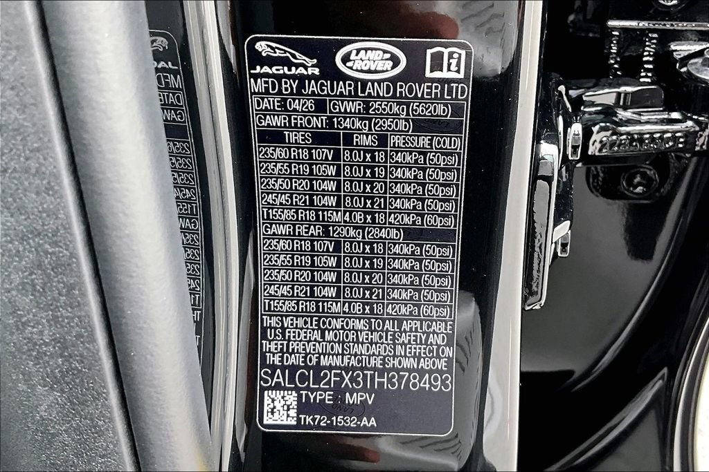 New 2026 Land Rover Discovery Sport Landmark AWD/4WD image 8