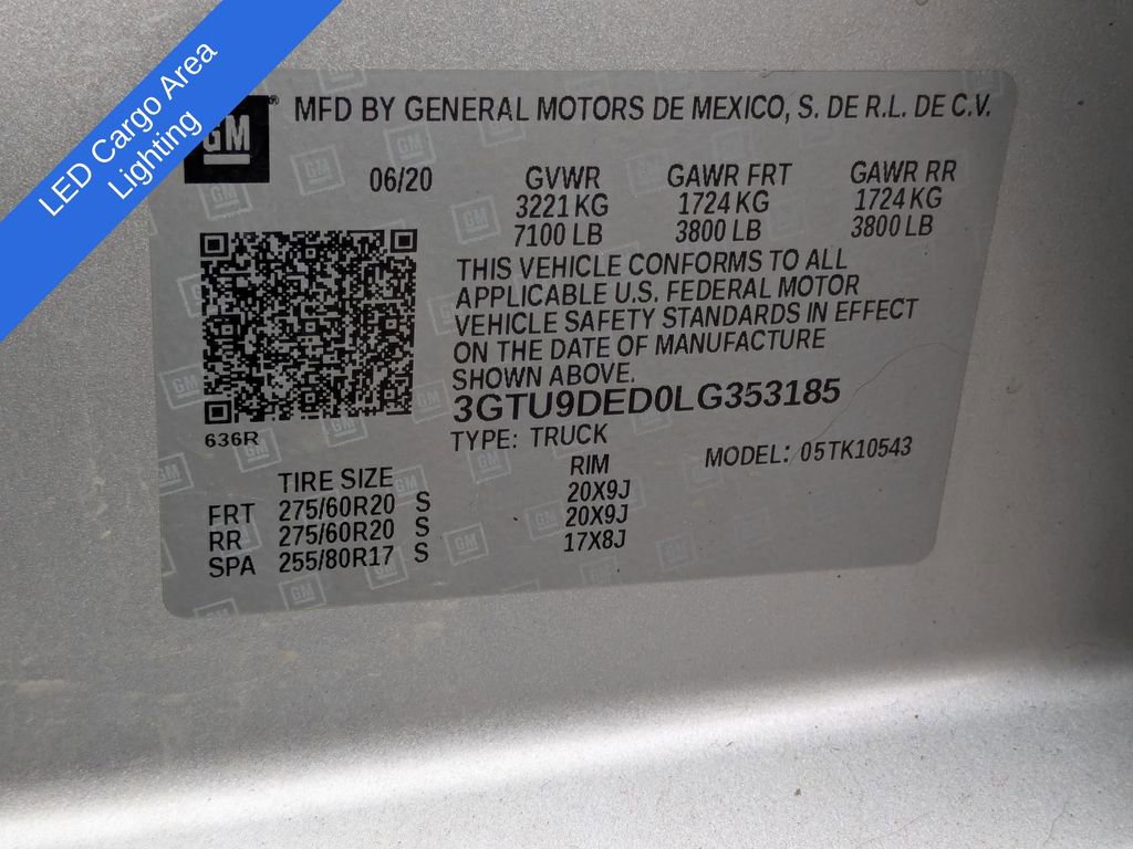 Used 2020 GMC Sierra 1500 SLT w/ SLT Premium Plus Package image 44