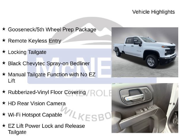 New 2026 Chevrolet Silverado 2500 W/T AWD/4WD image 10