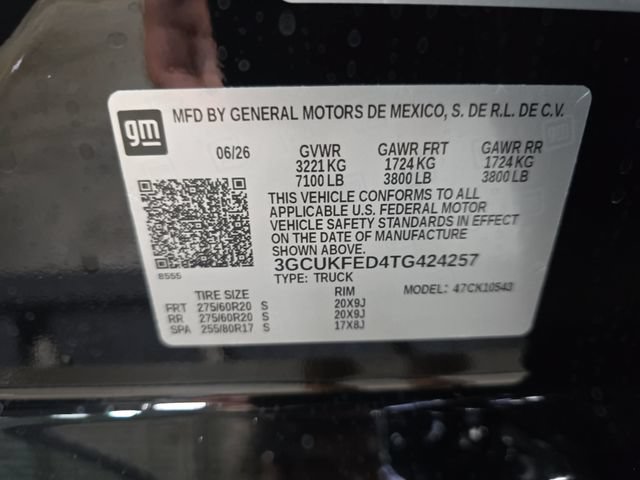 New 2026 Chevrolet Silverado 1500 LT Trail Boss AWD/4WD image 37