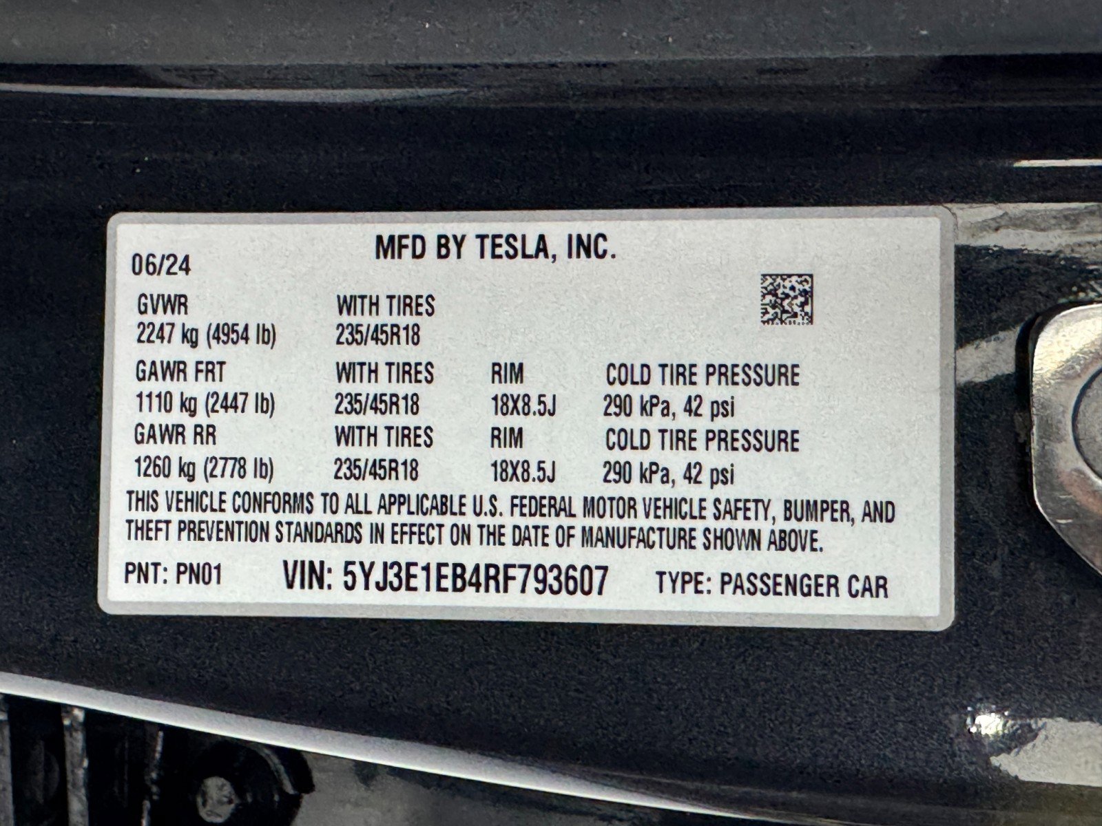 Used 2024 Tesla Model 3 Long Range image 55