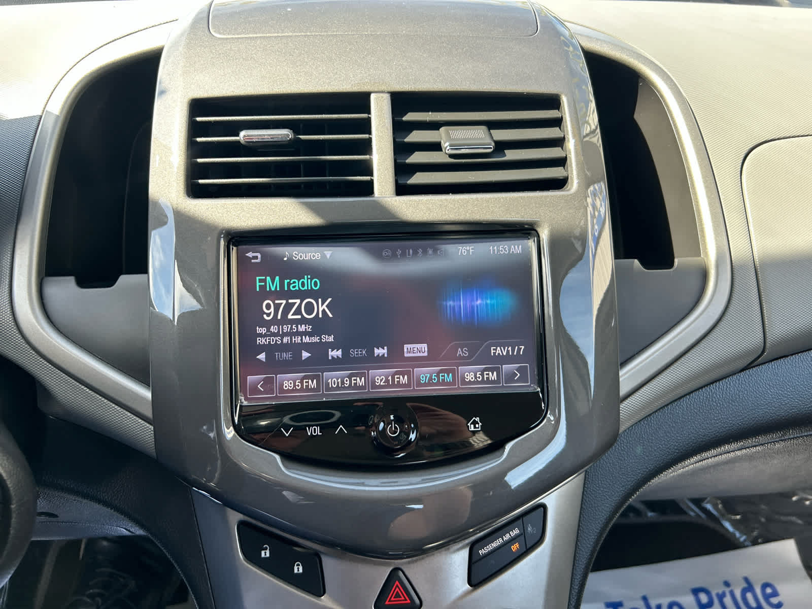 Used 2014 Chevrolet Sonic LTZ FWD image 16