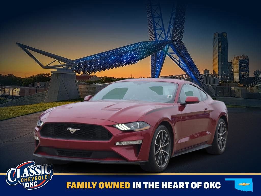 Used 2018 Ford Mustang Premium w/ Wheel & Stripe Package RWD image 3