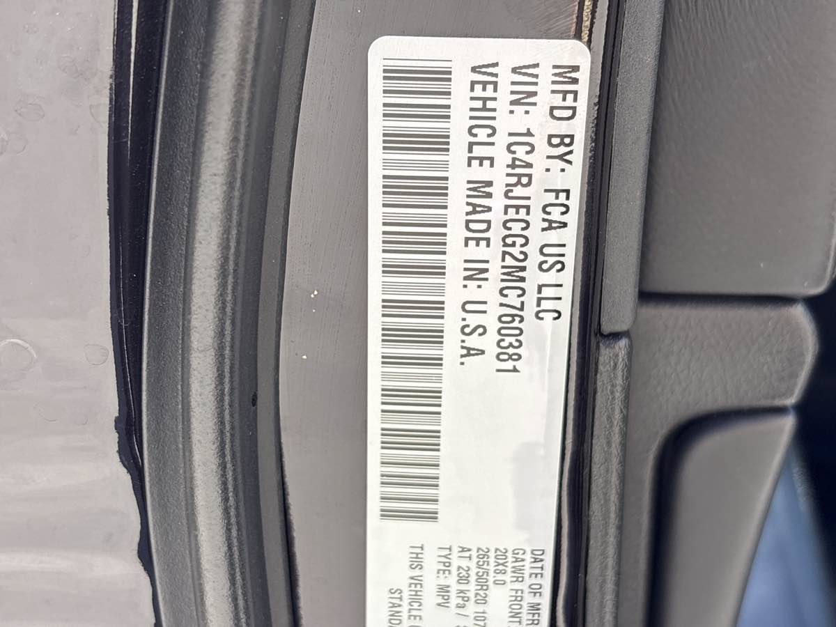 Used 2021 Jeep Grand Cherokee High Altitude RWD image 21