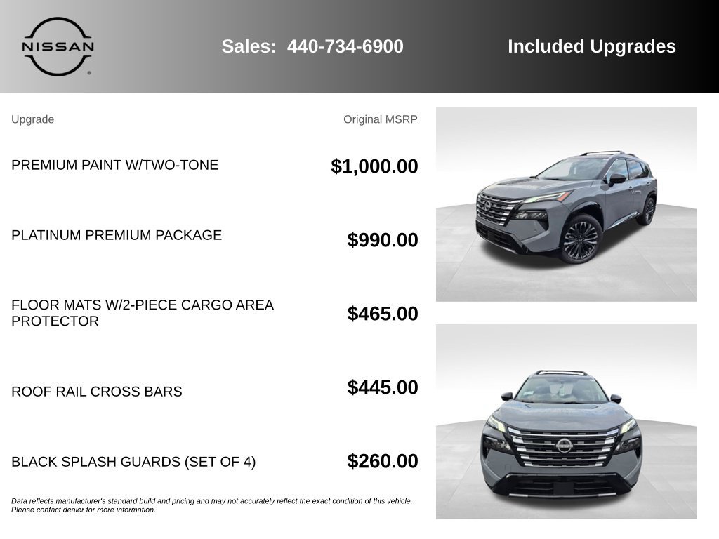 New 2026 Nissan Rogue Platinum w/ Platinum Premium Package AWD/4WD image 7