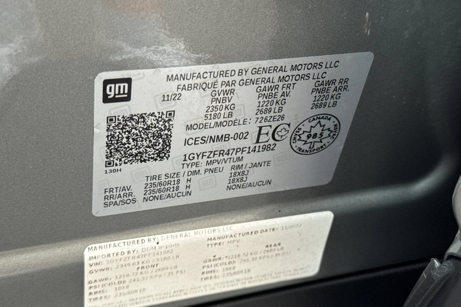 Used 2023 Cadillac XT4 Sport w/ Technology Package AWD/4WD image 34