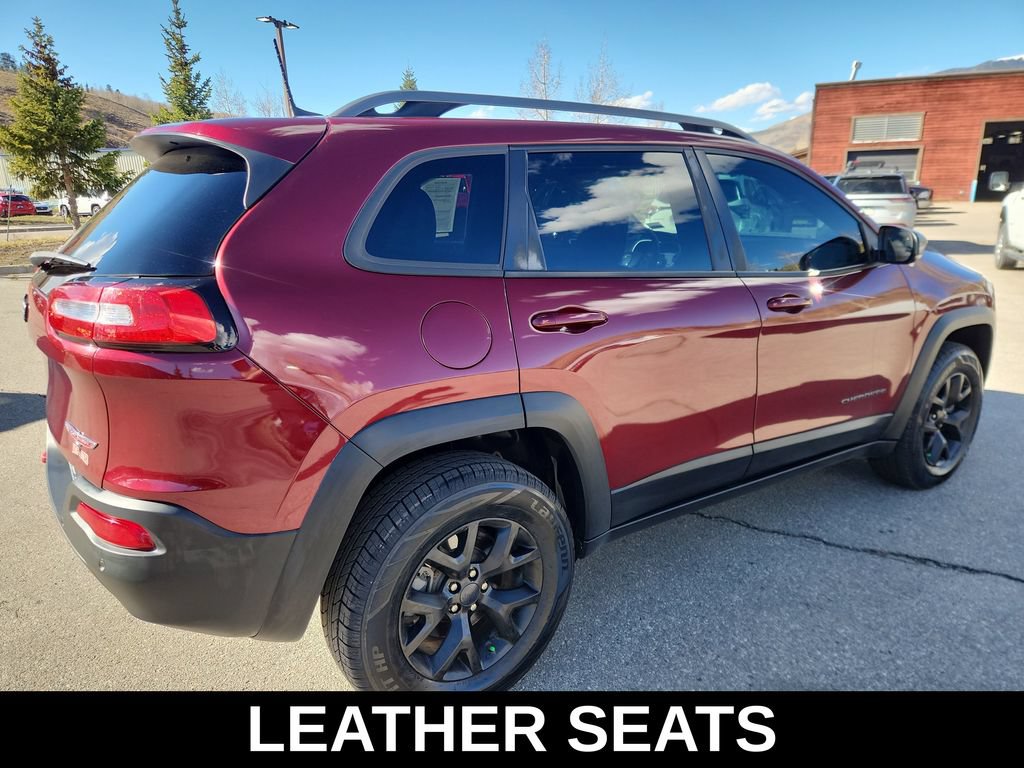 Used 2018 Jeep Cherokee Trailhawk w/ Quick Order Package 27L AWD/4WD image 7