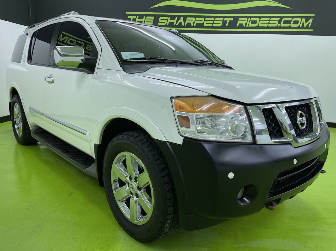 Used 2010 Nissan Armada Platinum w/ Captain Seat Pkg image 2
