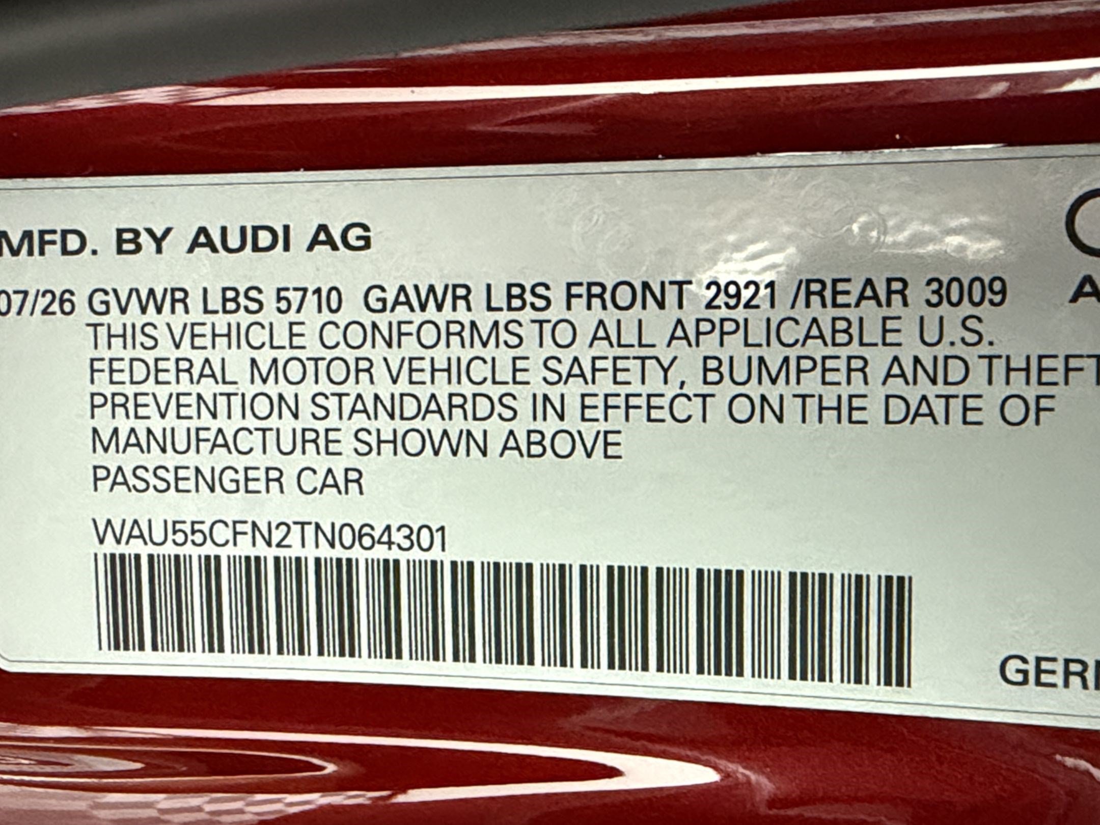 New 2026 Audi A6 Premium Plus AWD/4WD image 24