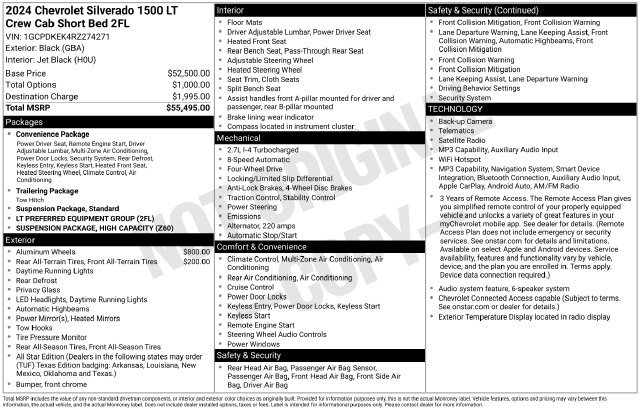 Certified 2024 Chevrolet Silverado 1500 LT AWD/4WD image 5