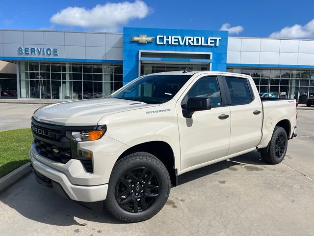 New 2026 Chevrolet Silverado 1500 Custom w/ Turbomax Blackout Package AWD/4WD image 2