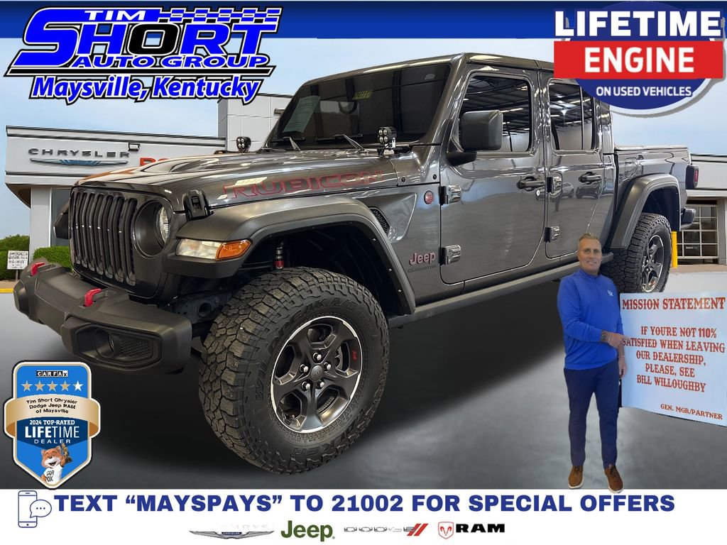 Used 2022 Jeep Gladiator Rubicon w/ Cold Weather Group