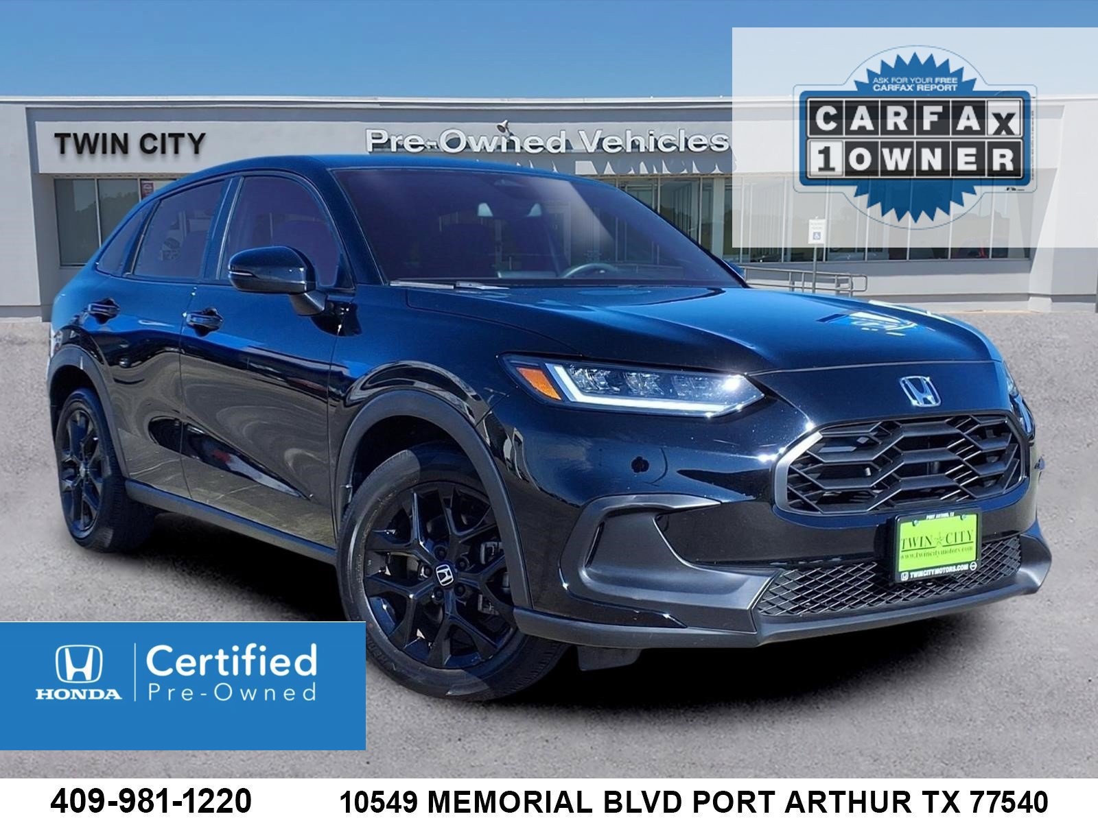 Certified 2024 Honda HR-V Sport