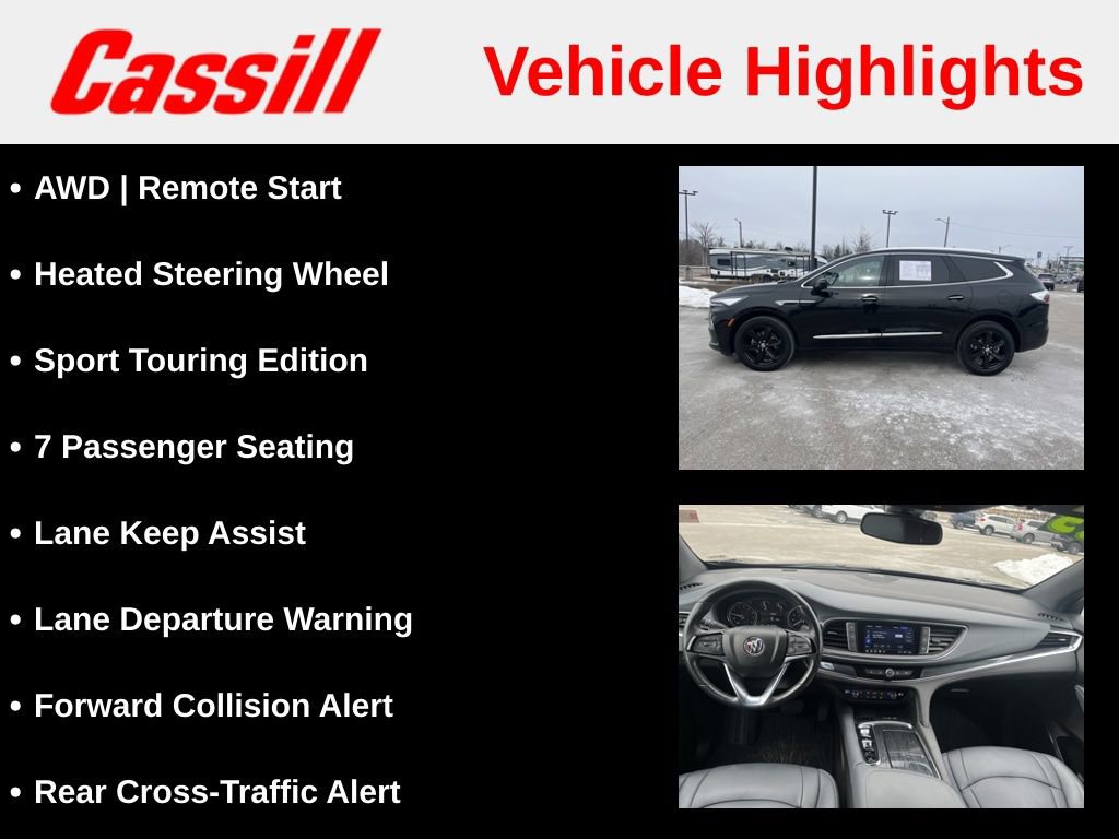 Used 2023 Buick Enclave Essence w/ Sport Touring Edition image 7