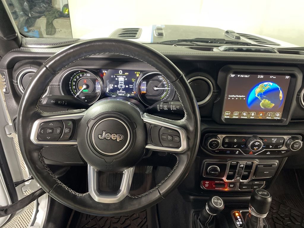 Used 2023 Jeep Wrangler Unlimited Rubicon 4xe w/ Steel Bumper Group image 12