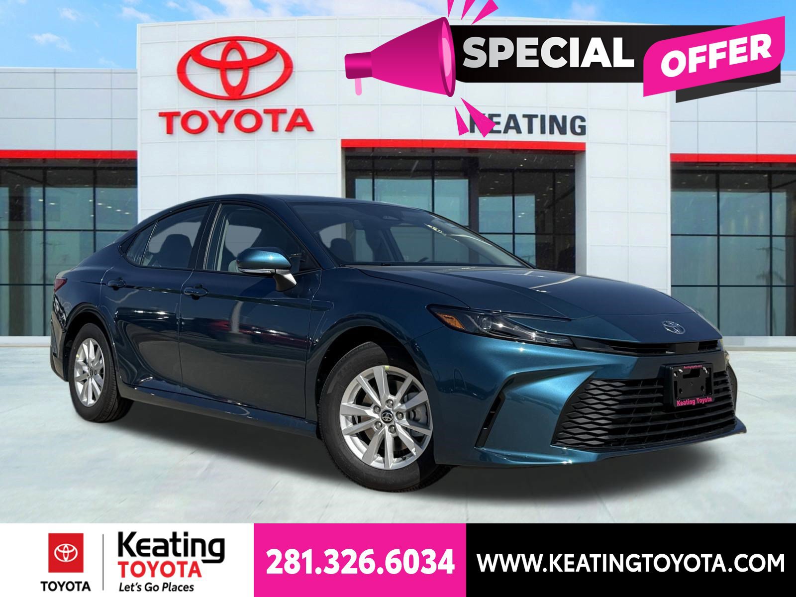 New 2026 Toyota Camry LE w/ Convenience Package FWD 360° Tour