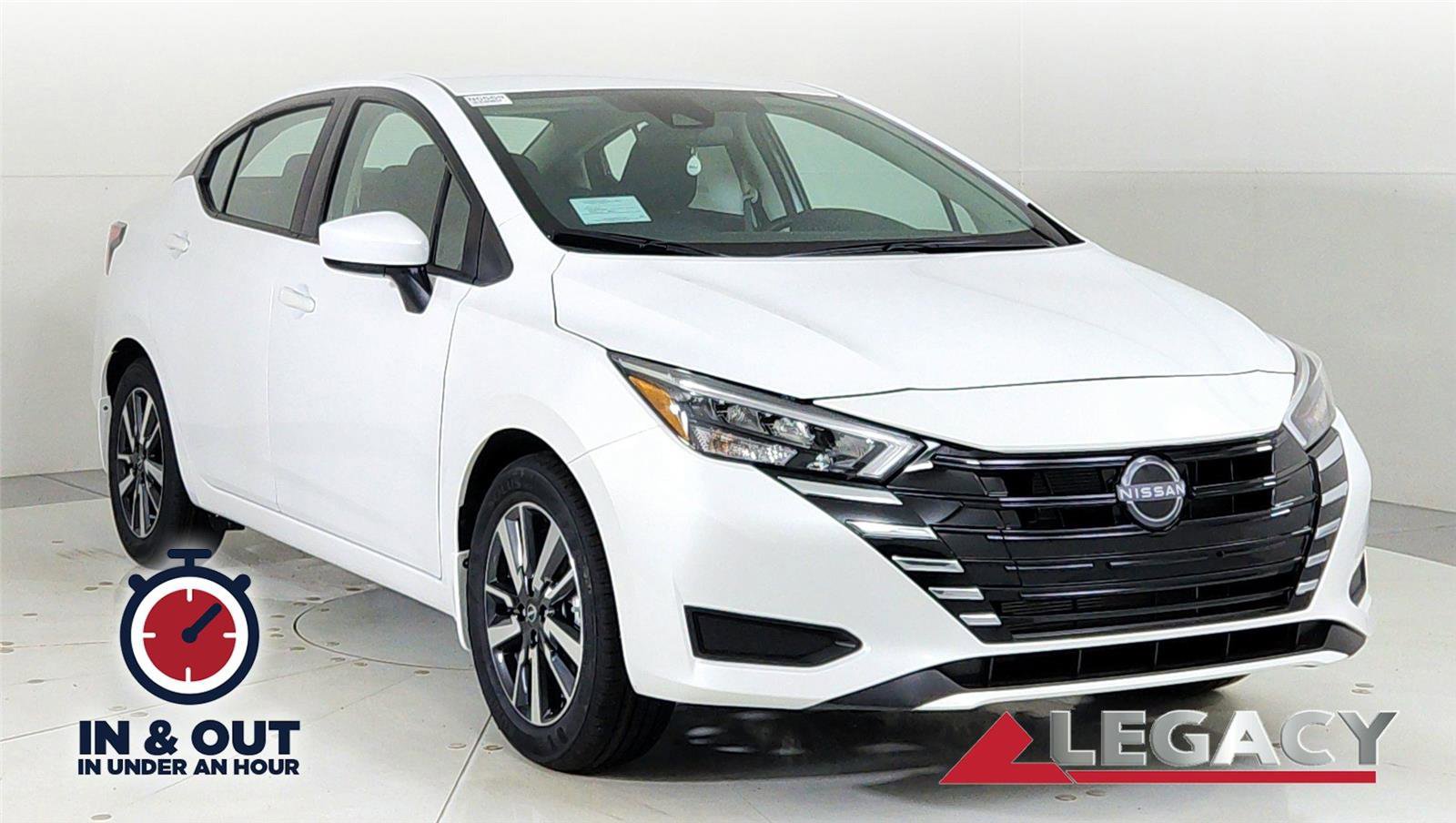 New 2025 Nissan Versa SV w/ Trunk Package