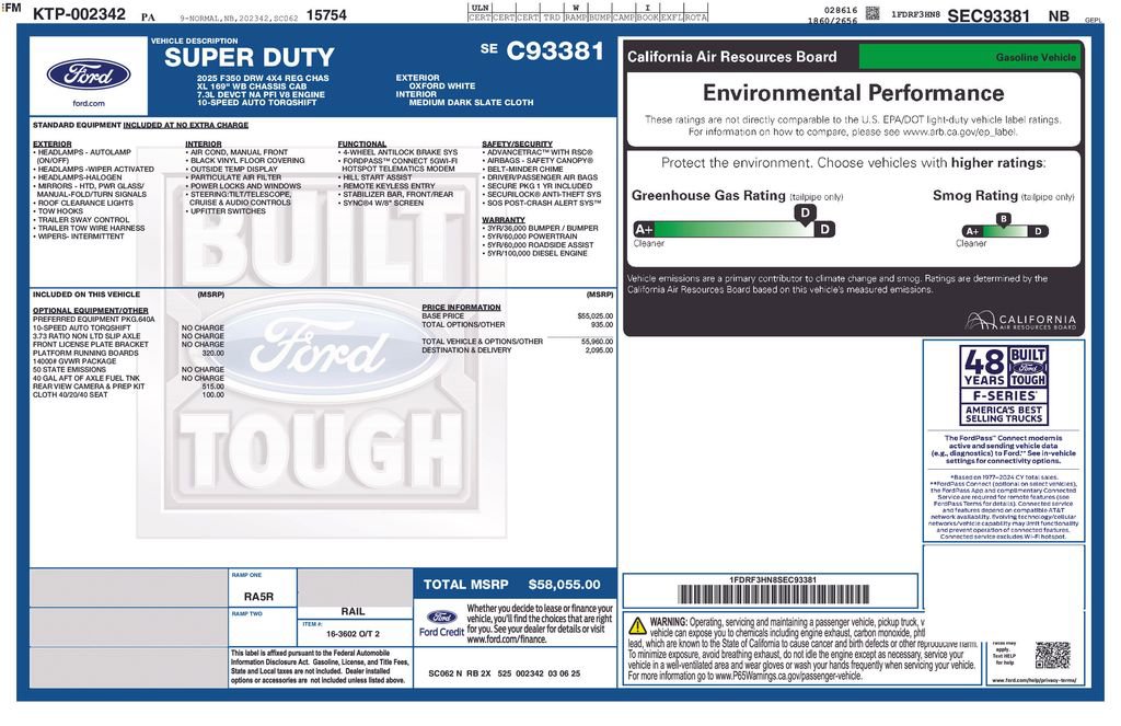 New 2025 Ford F350 XL image 5