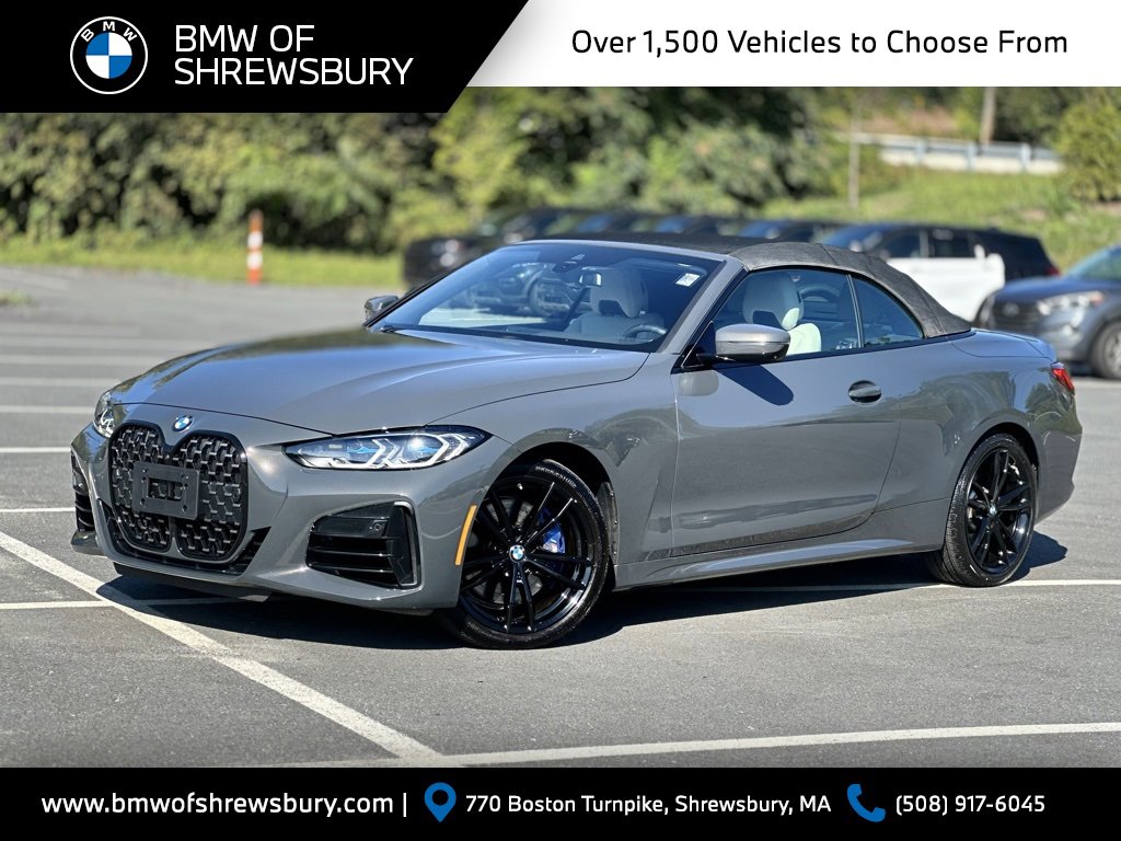 Certified 2024 BMW 440i xDrive Convertible w/ Premium Package