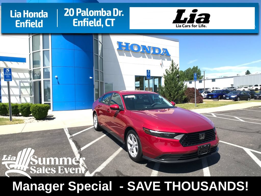 Certified 2025 Honda Accord LX