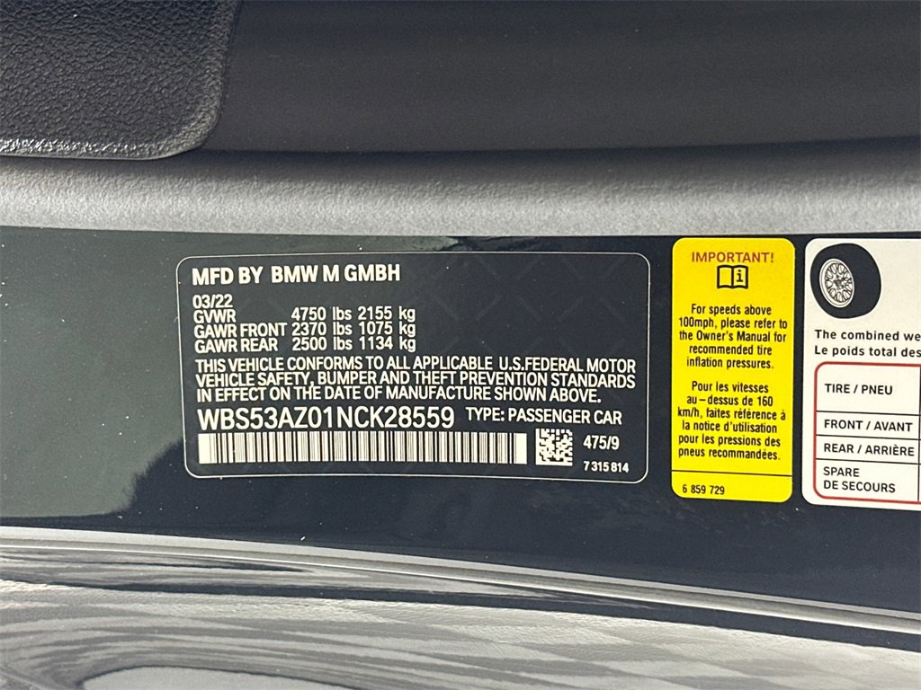 Used 2022 BMW M4 Coupe image 32