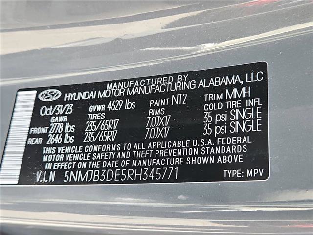 Used 2024 Hyundai Tucson SEL FWD image 30