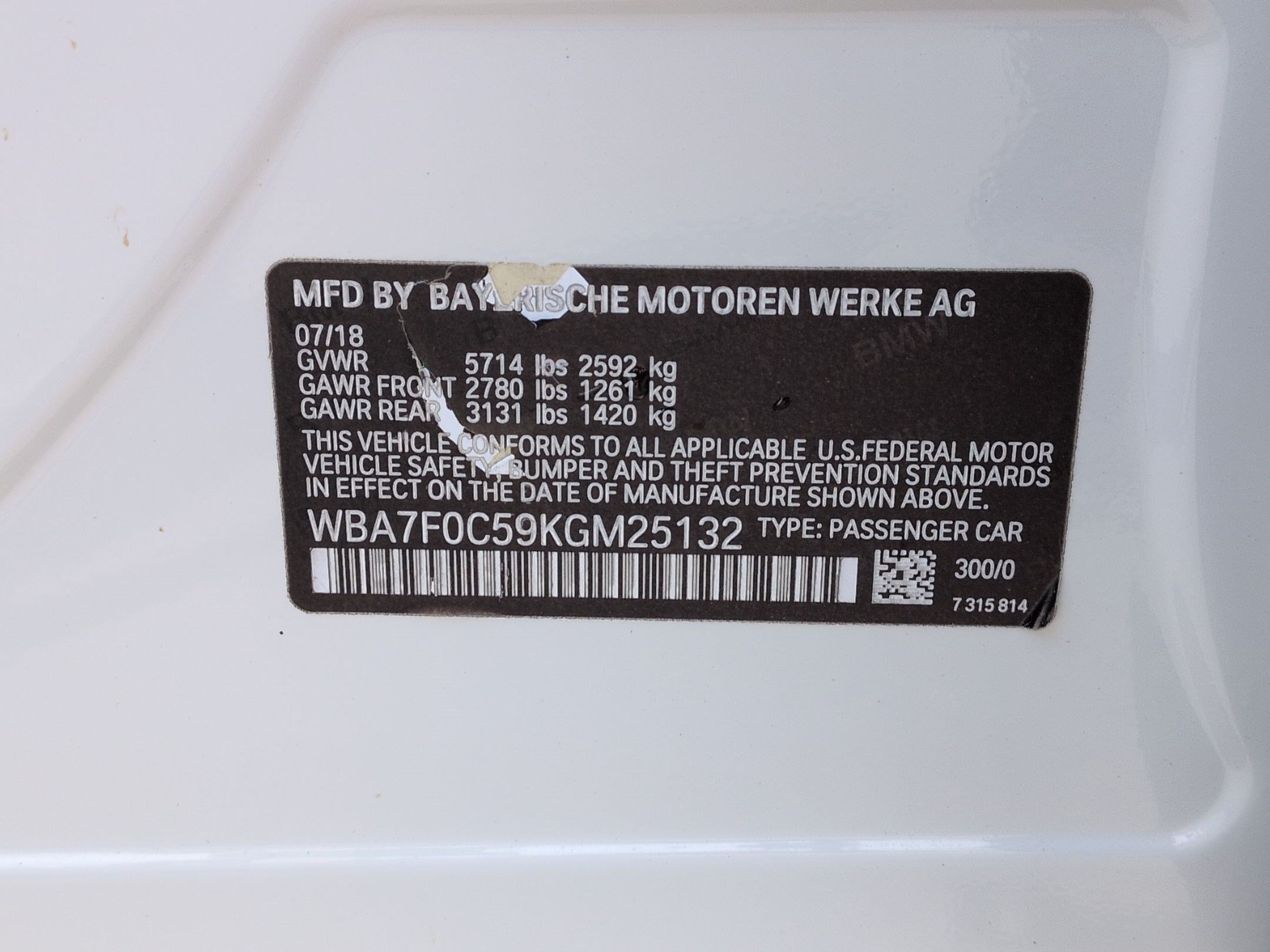 Used 2019 BMW 750i w/ M Sport Package RWD image 32