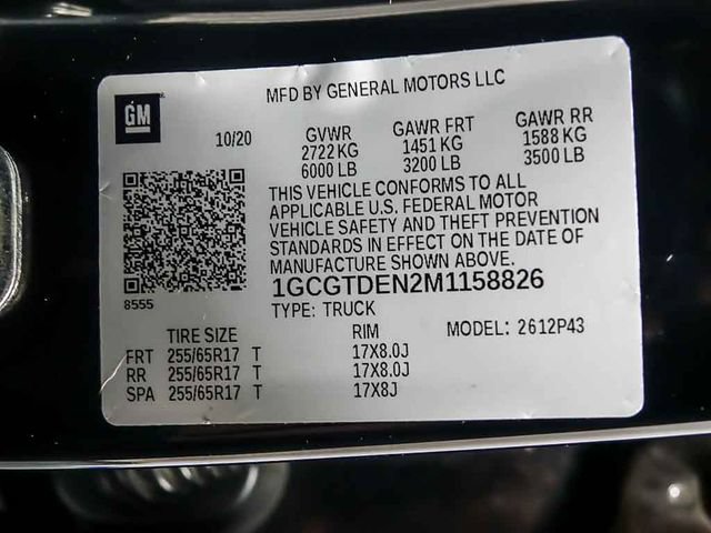 Certified 2021 Chevrolet Colorado Z71 w/ Safety Package AWD/4WD image 32