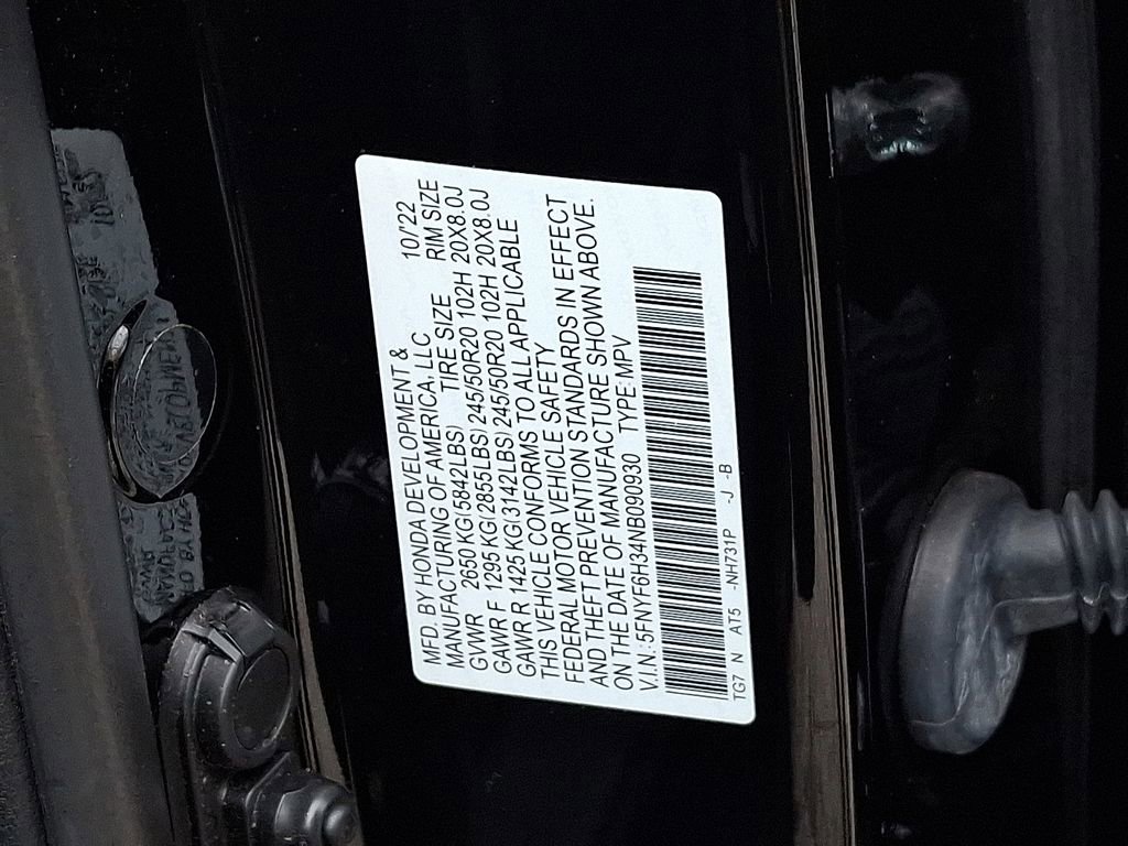 Used 2022 Honda Pilot Sport image 26