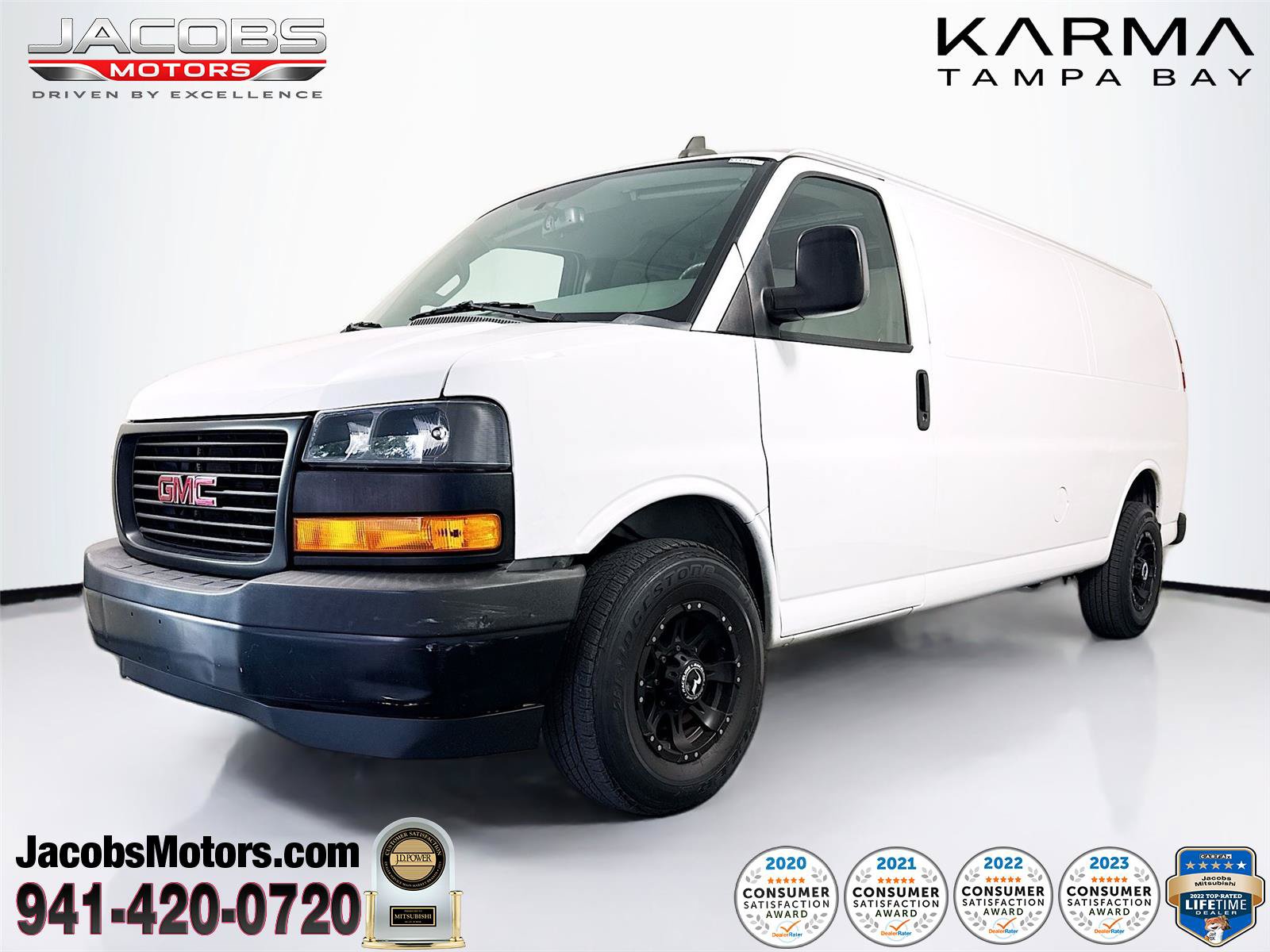 Used 2020 GMC Savana 2500 Extended w/ Enhanced Convenience Package RWD image 1